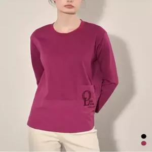올리비아로렌 포켓 자수 티셔츠VVCAL4F8281 P003664214 353443