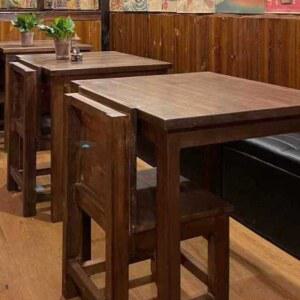 이자카야테이블 탁자 걸상 인테리어 양꼬치 카페테이블 60x60x75정사각형테이블 호프집