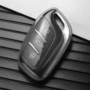 투명 소프트 T 키 케이스 커버 MG4 ZS EV HS EHS ZX GT Roewe RX3 ERX5 I6 I5 자동차 액세서리