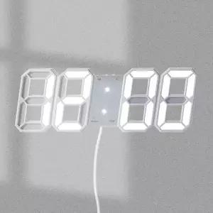 PL 아이디어 벽시계 스마트 LED 리모컨 디지털
