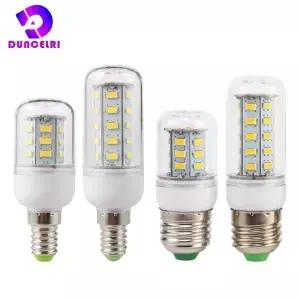 LED 옥수수 전구 E27 E14 24 36 48 56 69 72 SMD 5730 220V 교체 7w 12w 20w 30w CFL Lampada 램프