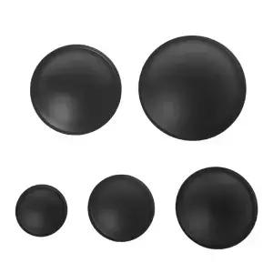 2개 35mm75mm 오디오 스피커 우퍼 돔 종이 더스트 캡 콘 커버
