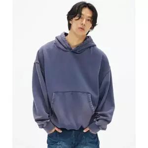 매장정품 소버먼트 SOVERMENT 950G 컷 블리치 후드-에시드 블루- SVM--004 753478