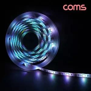 (COMS) AA건전지사용 LED 램프 RGB 줄띠 3M(리모콘)