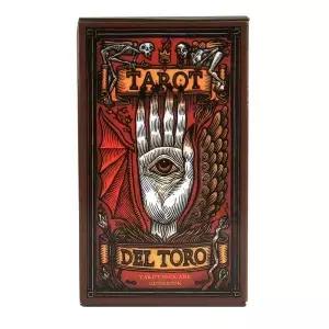 Tarot del A 타로 데크 및 가이드북 Guillermo Toro의 세계에서 영감을 받음 책 초보자 카드 게임