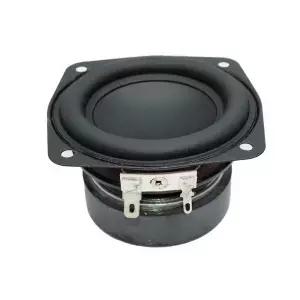 1 개 3 인치 78MM 서브 우퍼 스피커 4 옴 15W 저녁 베이스 오디오 스퀘어 DIY 홈 시어터 사운드 음악 책장