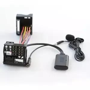 Biurlink 자동차 Aux 입력 오디오 케이블 Bluetooth 5.0 BMW Z4 E85 X3 E83 E39 용 핸즈프리 어댑터 호출