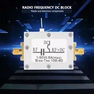 광대역 무선 주파수 파 동축 바이어스 티 10MHz6GHz RF 1 개