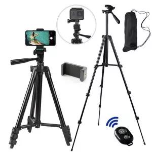 전화 라이브 삼각대 범용 카메라 스탠드 홀더 DSLR 용 경량 사진 액세서리