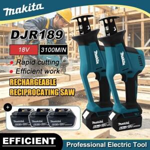 Makita DJR189 무선 전기 왕복톱 브러시리스 충전식 목재 금속 절단 톱 휴대용 전동 공구 18V
