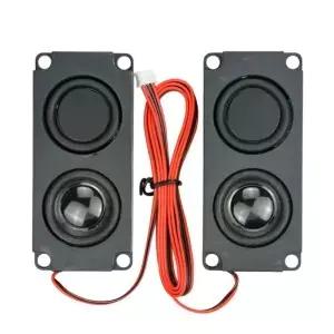 스테레오 우퍼 휴대용 스피커 10045 LED TV 8Ohm 5W 스퀘어 580mm 케이블 길이 2 개