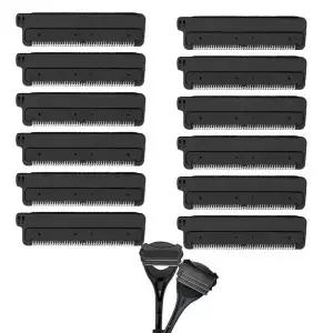 BAKBLADE용 2.0 백 헤어 바디 쉐이버 교체용 칼날 사용하기 쉽고 인체공학적 디자인으로 깔끔하게 면도