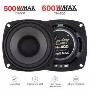 1 쌍 400/500/600W 자동차 스피커 2 웨이 차량 도어 서브 우퍼 오디오 음악 스테레오 범위 주파수