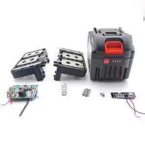 5s3p 전동 공구 18650 케이스 5s BMS 21v 배터리 보관함 무선 전기 앵글 그라인더 절단 이온