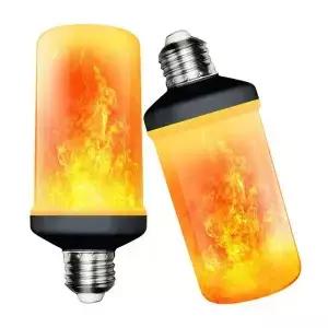 E27 E14 LED 효과 조명 12W 다중 모드 콘 전구 장식용 램프 바 호텔 레스토랑 파티 홈 데코