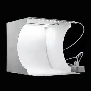 미니 접이식 포토박스 사진 촬영용 LED 조명 룸 스튜디오 라이트 텐트 6가지 색상 배경포토박스 DSLR