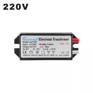 AC220V LED 드라이버 20W 전자 변압기 전원 공급 장치 12V MR16 G4 빛 BeadLamp 전구 또는 할로겐
