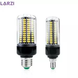 E27 E14 LED 옥수수 전구 28 40 72 108 132 156 SMD 5736 110V 220V Lampada 램프 샹들리에 촛불 깜박임