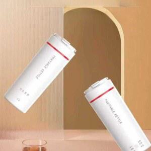 USB 전기 여행 500ML 모형 모델 충전형 텀블러 물끓이기 휴대용 내탱크 여행용