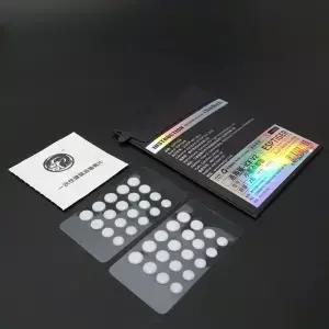 새로운 40PCS orts Tiger ICE V2 마우스 액세서리 발 스티커 DIY 작은 점 패드 Arc Edge 5.5MM