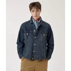 후아유 Denim Trucker Jacket WHJEF4993U