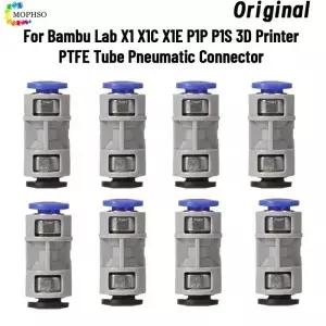 튜브 3D 프린터 2.5mm 대나무 실험실 P1s/P1P/X1c/X1/X1E 커넥터