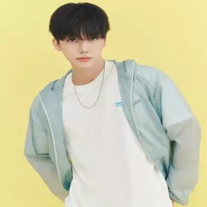 리 패커블 경량 후드 윈드브레이커 블루