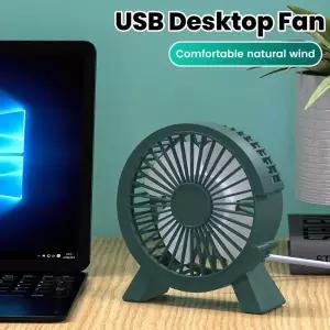 미니 USB 충전식 테이블 팬 휴대용 소형 학생 기숙사 컴퓨터 여름 가제트 홈 데스크 사무실