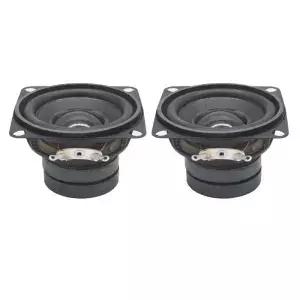 휴대용 오디오 풀 레인지 사운드 스피커 듀얼 마그네틱 라우드 DIY 홈 시어터 시스템 2 인치 4 옴 10W 개