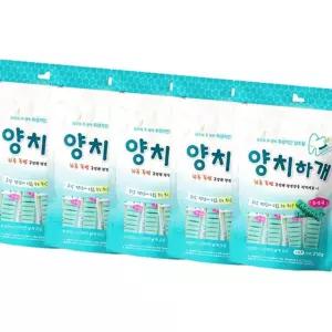 (다올)강아지 양치껌 유산균 14P 5개 묶음 치석 관리