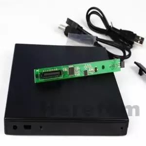 12.7mm USB 2.0 DVD/CDROM 케이스 IDE/A SATA 광학 드라이브 노트북용 외부 인클로저