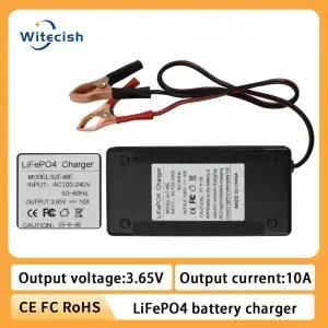 3.65V 10A Lifepo4 고속 충전기 1S 3.2V 3.3V LFP 에너지 저장 태양열 철 인산염 RV 배터리 셀 스마트 3.65