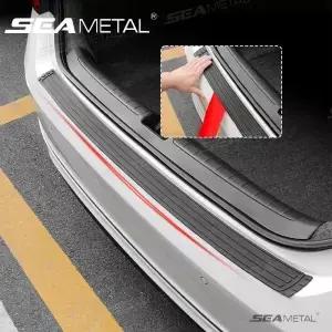 SEAMETAL 자동차 트렁크 가장자리 보호대 방수 PVC 스크래치 씰 가드 스타일링 DIY 후면 범퍼 스트립