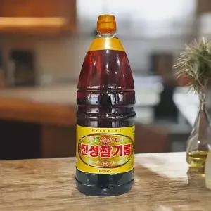 [하프클럽/]진성참기름 1.8L 1개 업소용 식당용 대용량참기름