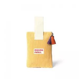 [국내백화점 매장정품] 마스마룰즈 MASMARULEZ Strap pouch _ 코듀로이 Yellow 5000988419 103370