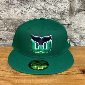 New Era 뉴에라 59FIFTY NHL 하트퍼드 웨일러스 피티드 캡 그린 정품 새제품
