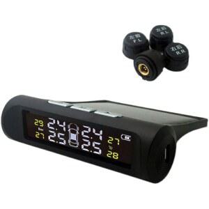 Anytek TPMS 센서 솔라 USB For External 모토 컬러 테스터 경보