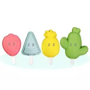 고품질 TBZ IS-M 페어 실리콘 아이스크림 모양틀 4P 모양틀 얼음바 ...