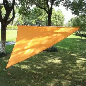 삼각 선쉐이드 그늘막타프 세트 400cm 오렌지 스크린 루프탑 타프 캠핑 WFLVUNH