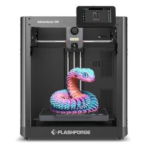 플래시포지 어드벤처 5M 3D 프린터, 완전 자동 레벨링, 최대 600mm/s 고속 , 280 C 직접 압출기, 3S 탈착 노즐, CoreXY 금속 구조, 220x220mm