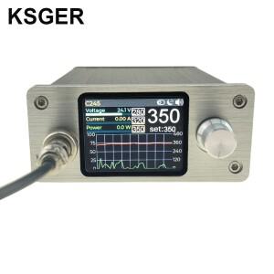 KSGER C245 T12 납땜 스테이션 용접 도구 JBC 인두팁용  가열 3초 슬립 홀더 휴대폰 수리 AC100-240V