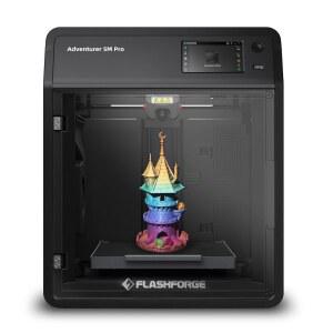 플래시포지 어드벤처 5M 프로 3D 프린터, 1클릭 자동 시스템, 600mm/s 고속, 280 C 노즐, 코어 XY 올 메탈 구조, 다기능 220x220mm 3D 프린터