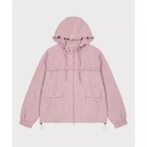 마스마룰즈 MASMARULEZ APPAREL Check Frill Windbreaker Jacket_Pink MA261WJK001PK 331383