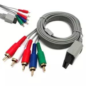 1.8m 1080P 컴포넌트 케이블 Wii/WiiU 콘솔용 HDTV 오디오 비디오 코드 어댑터 5RCA