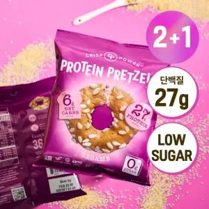 [미국품절대란] 크리스프파워 프로틴 프레첼 참깨 50g