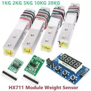 AD 모듈 무게추 센서 로드 셀 전자 체중계 알루미늄 합금 계량 압력 1KG HX711