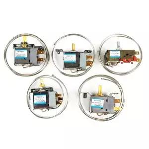 1Pc 냉장고 부품 온도 조절기 가정용 250V 금속 컨트롤러