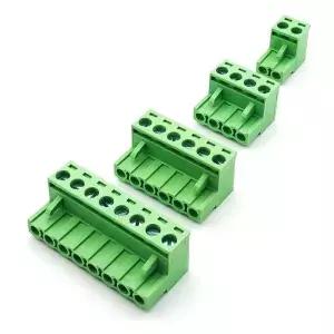 10PCS 2EDGK 5.08mm 터미널 블록 5.08 플러그인 PCB 커넥터 2EDG 2PIN 3P/4P/5P/6P/7P/8P/9P/10P