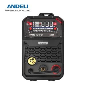 ANDELI 반자동 MIG 용접기, 리프트 아크, 가스 및 인버터, 시너지 멀티 프로세스