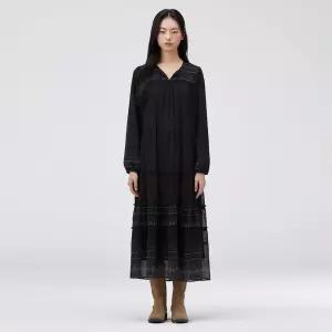 [백화점 정품] 써스데이아일랜드 보더믹스 쉬폰 원피스 T262MOP133W
